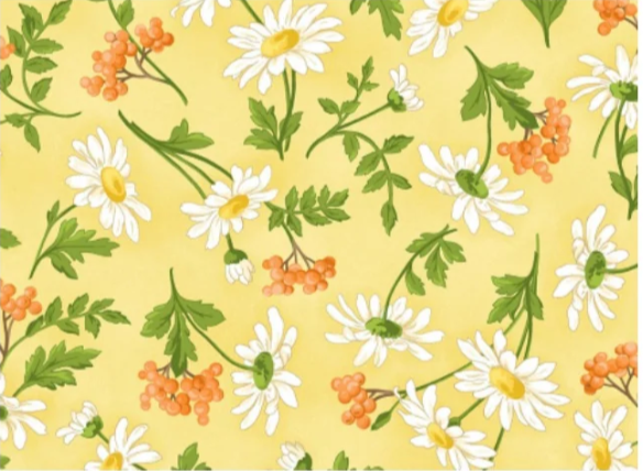 daisy fabric