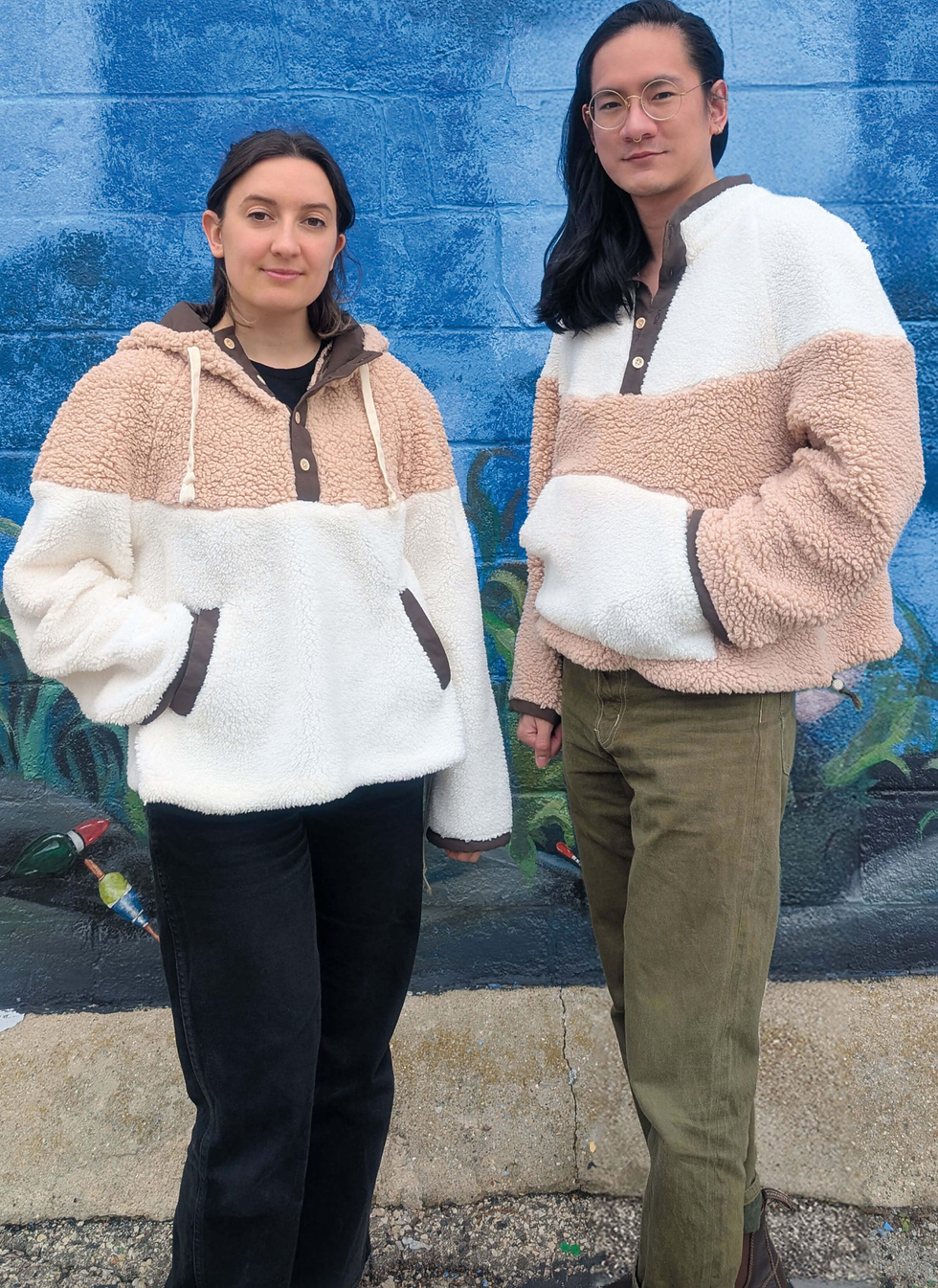 Thumbnail: Know Me Pattern ME2136 Unisex Contrast Jackets by Donny Q