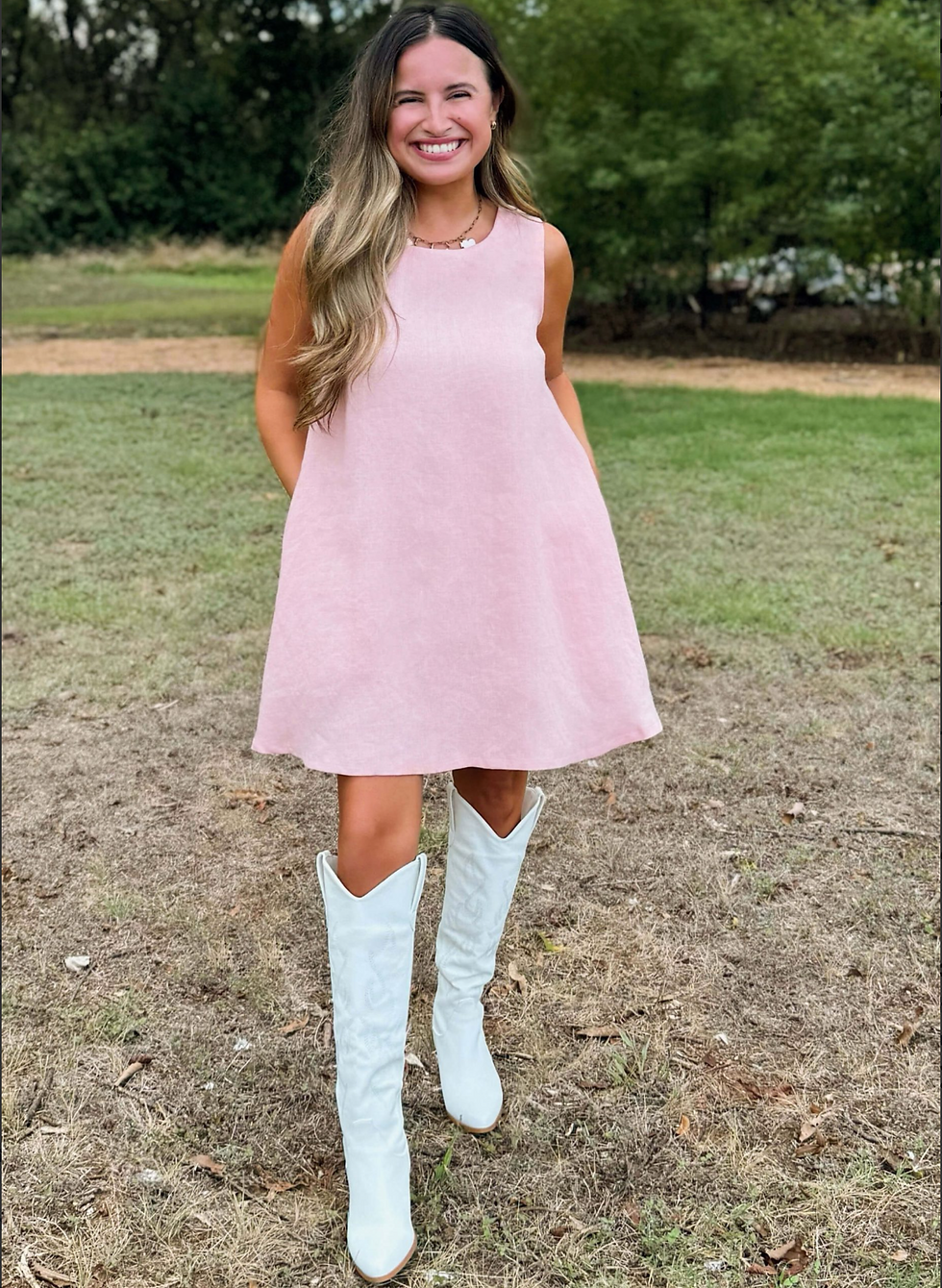 Thumbnail: Know Me Sewing Pattern ME2108 Misses’ Babydoll Dress with Sleeve Variations by Alissah Threads