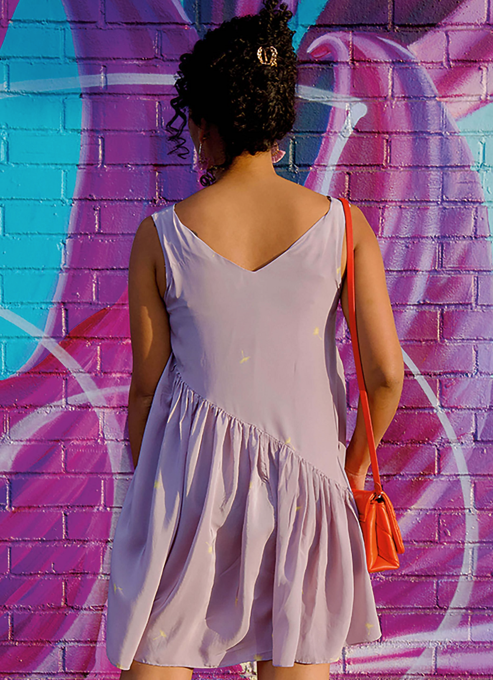 Thumbnail: Know Me Sewing Pattern ME2076 Misses’ Front or Back Reversible Dress in Two Lengths by Handmade Millennial