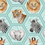 Thumbnail: Animals with Teal Hexagons