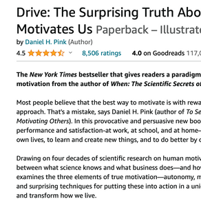 A myriad of thoughts on: "Drive" by Daniel H. Pink 