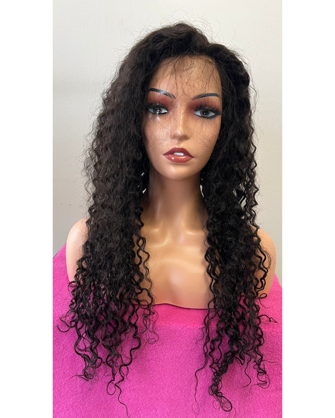 6.5MM Curly 13x4 Front Lace Wig