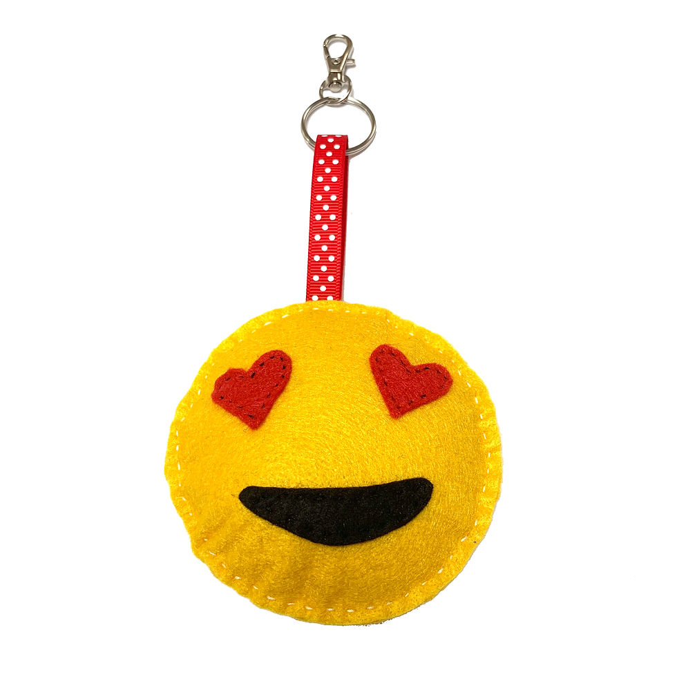 Thumbnail: Emoji Keyrings 2-pack