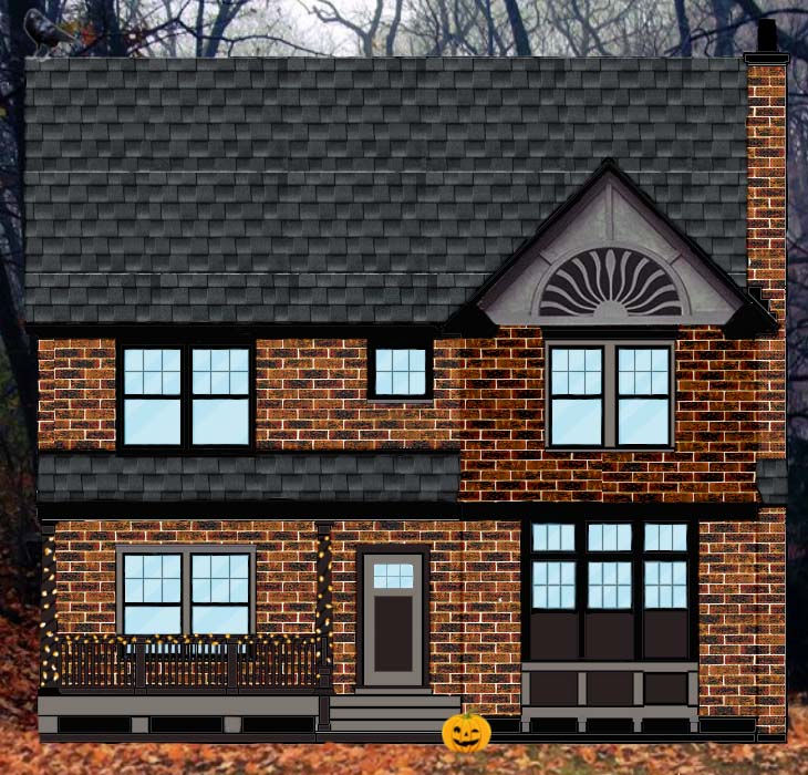 halloween house extra crdit