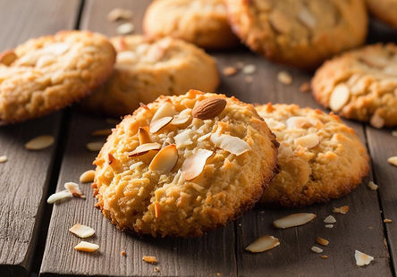 Galletas de coco y almendra