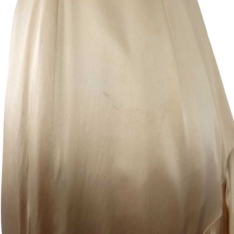 Thumbnail: 90s 'Ferre' Gold Satin Dress