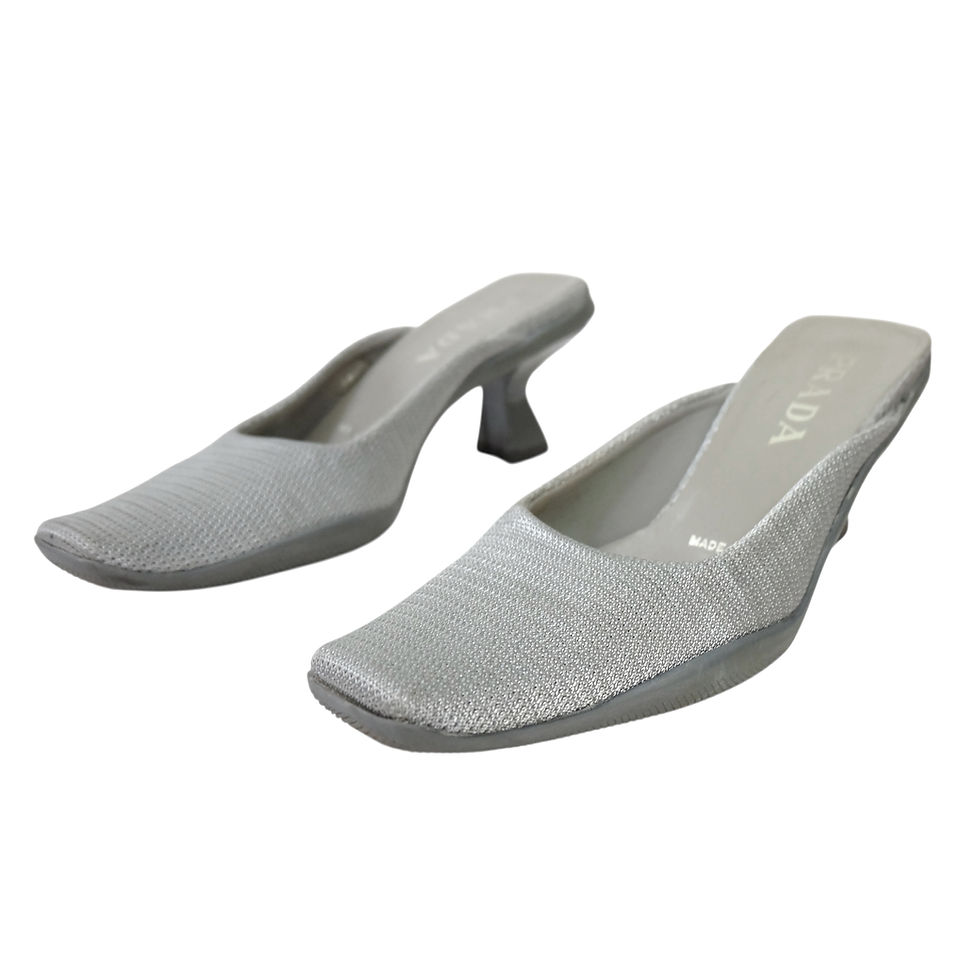 Thumbnail: 1999 'Prada' Heeled Sandals