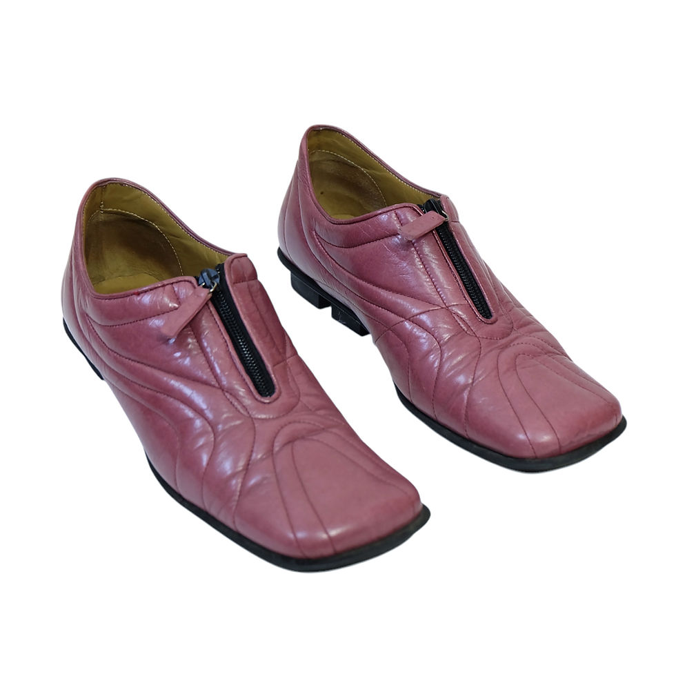 00s 'Muxart' Leather Shoes
