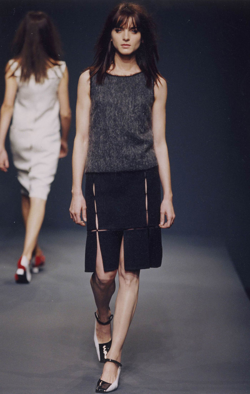 Thumbnail: 1998 'Prada' Mohair Skirt Set