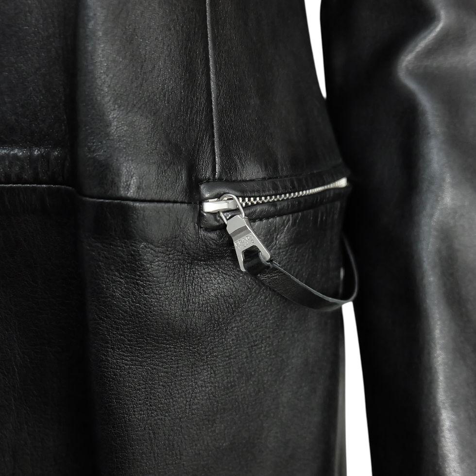 Thumbnail: 1999 'Prada' Leather Jacket