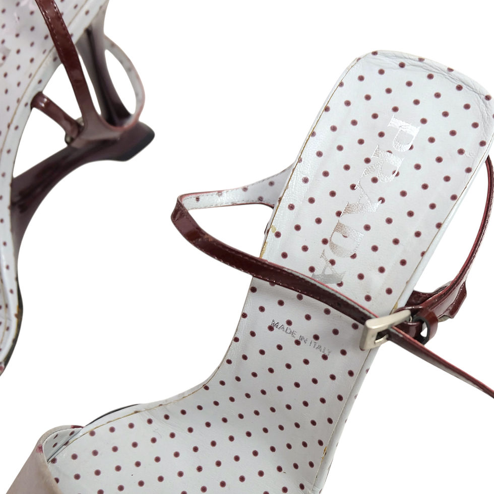 Thumbnail: 2000 'Prada' Heeled Sandals