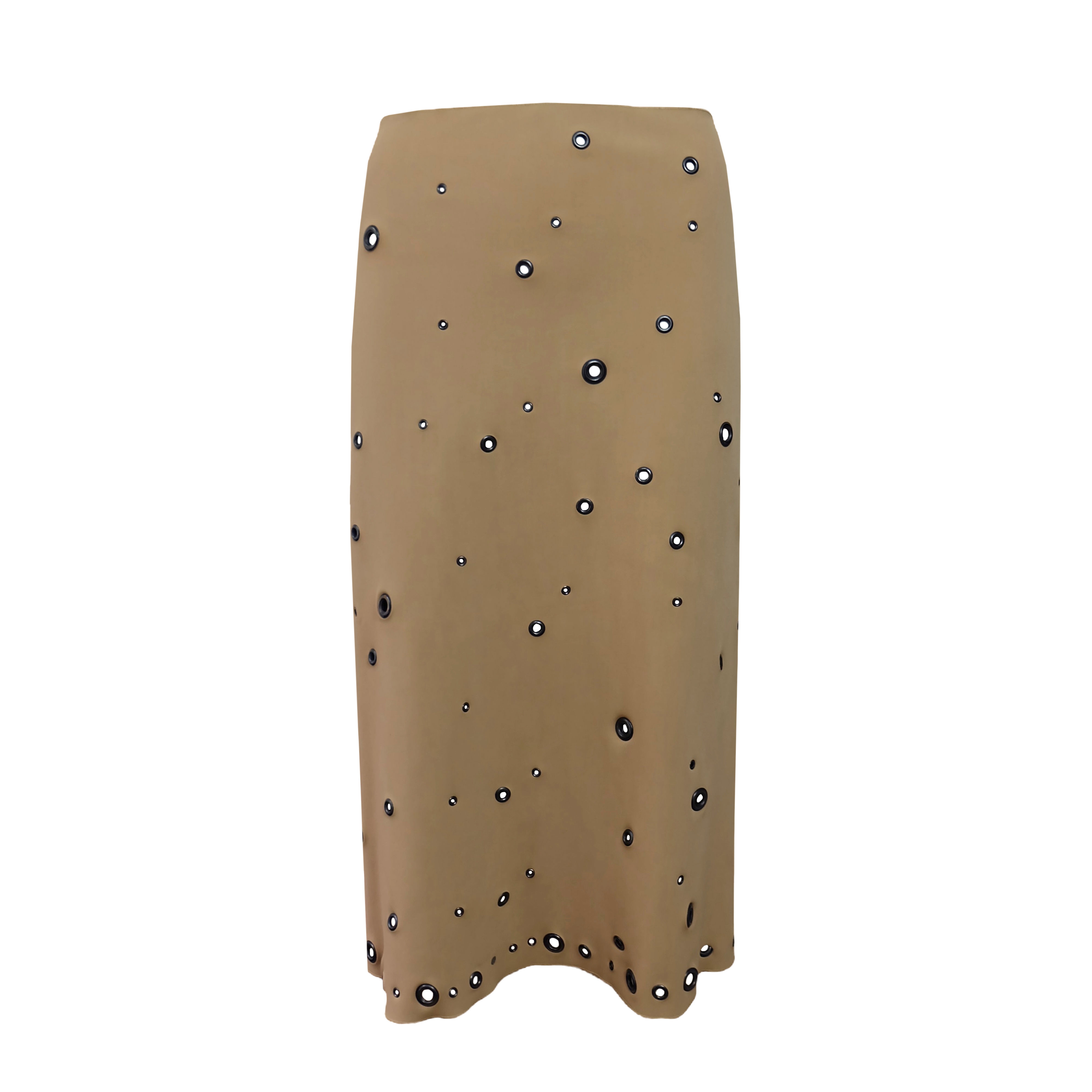 1999 'Prada' Brown Skirt