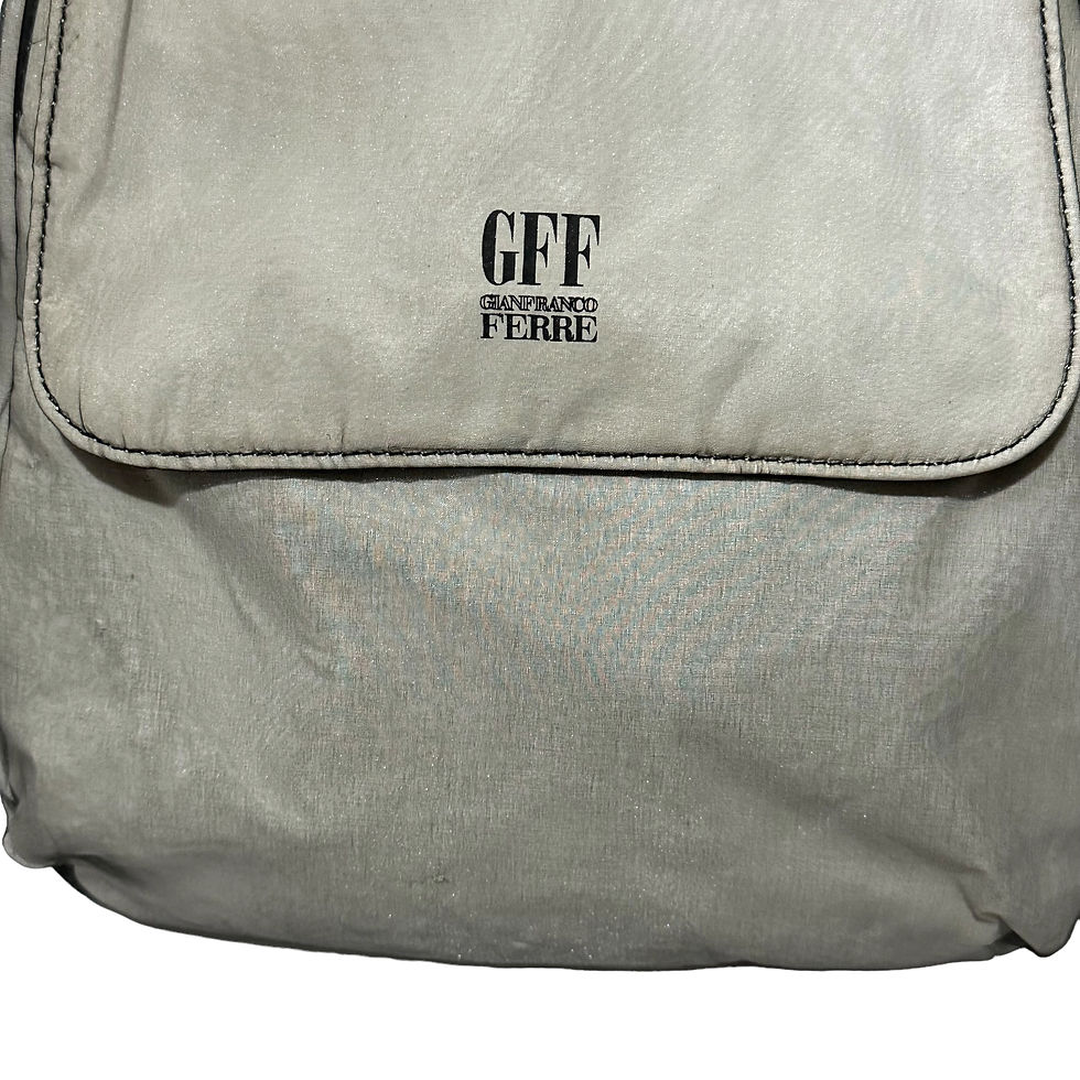Thumbnail: 90s 'Ferre' Grey Backpack