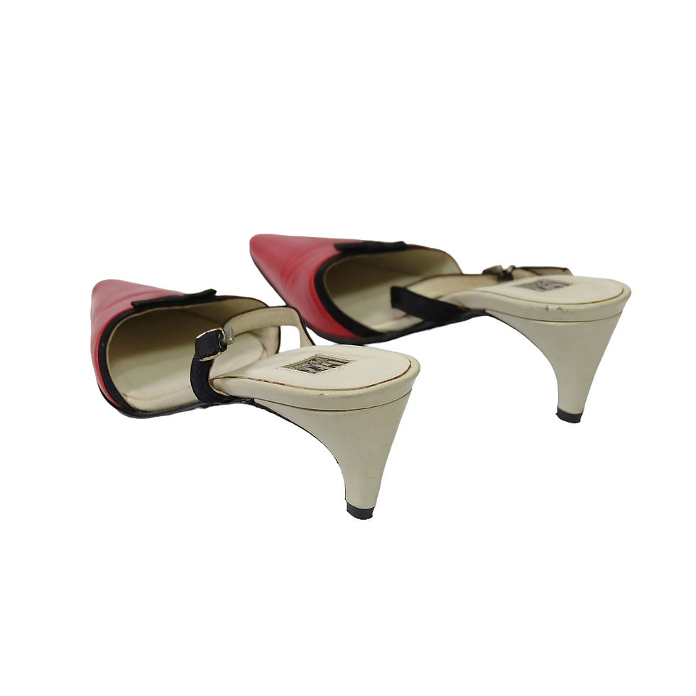 Thumbnail: 90s 'Ferre' Red Pointy Heels