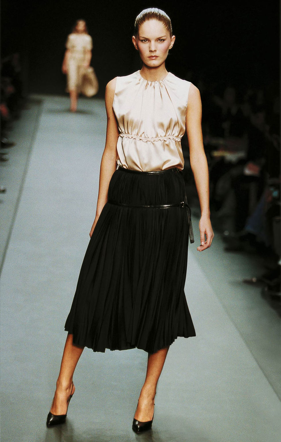 Thumbnail: Prada F/W 2002/ RUCHED SKIRT