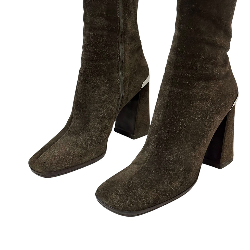 Thumbnail: 1999 'Prada' Suede Boots