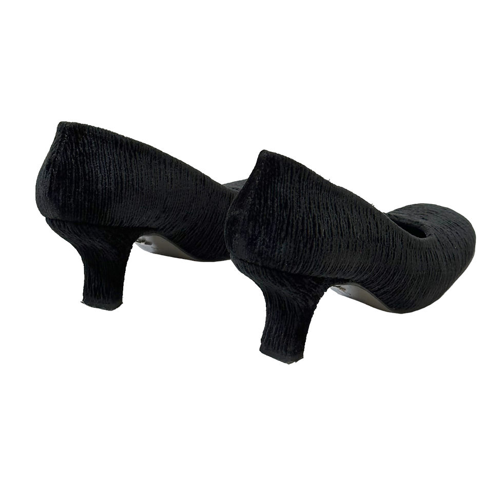 Thumbnail: 90s 'Muxart' Velvet Heels