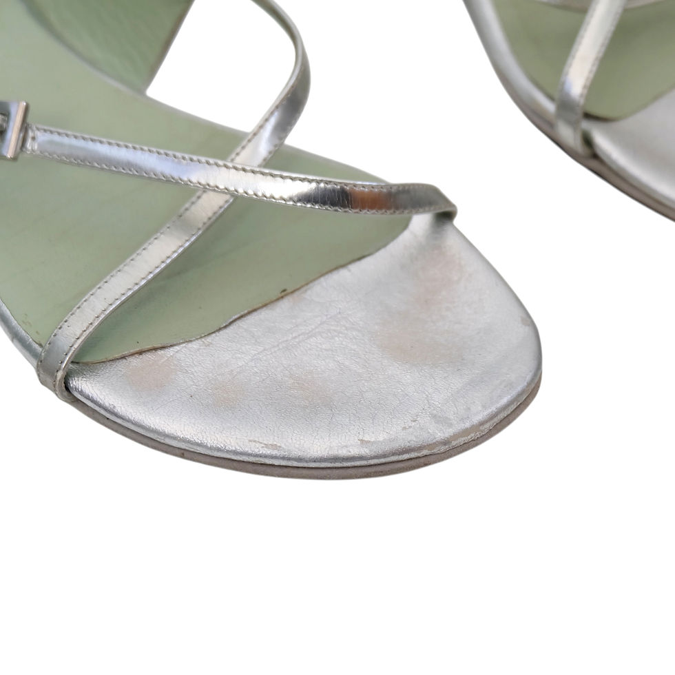 Thumbnail: 2003 'Prada' Silver Sandals