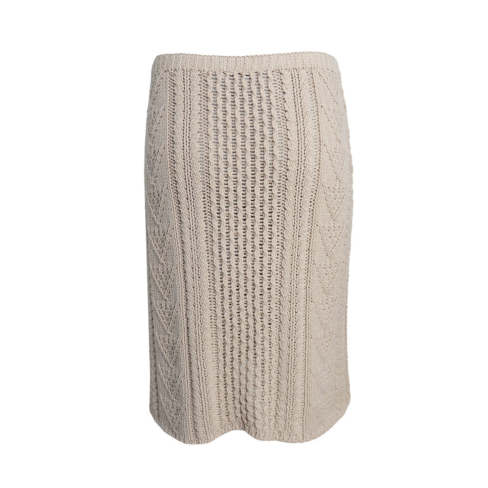 Thumbnail: 2002 'Prada' Knitted Skirt