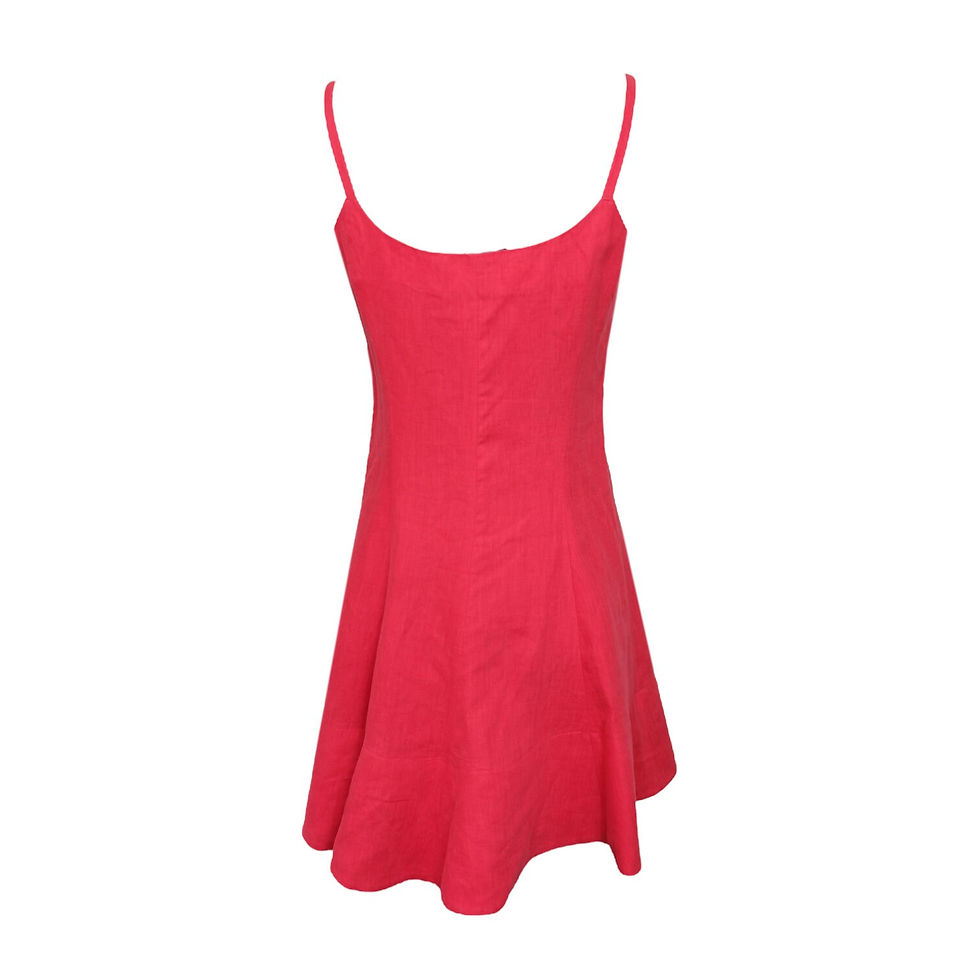 Thumbnail: 90s 'Kenzo' Linen Mini Dress