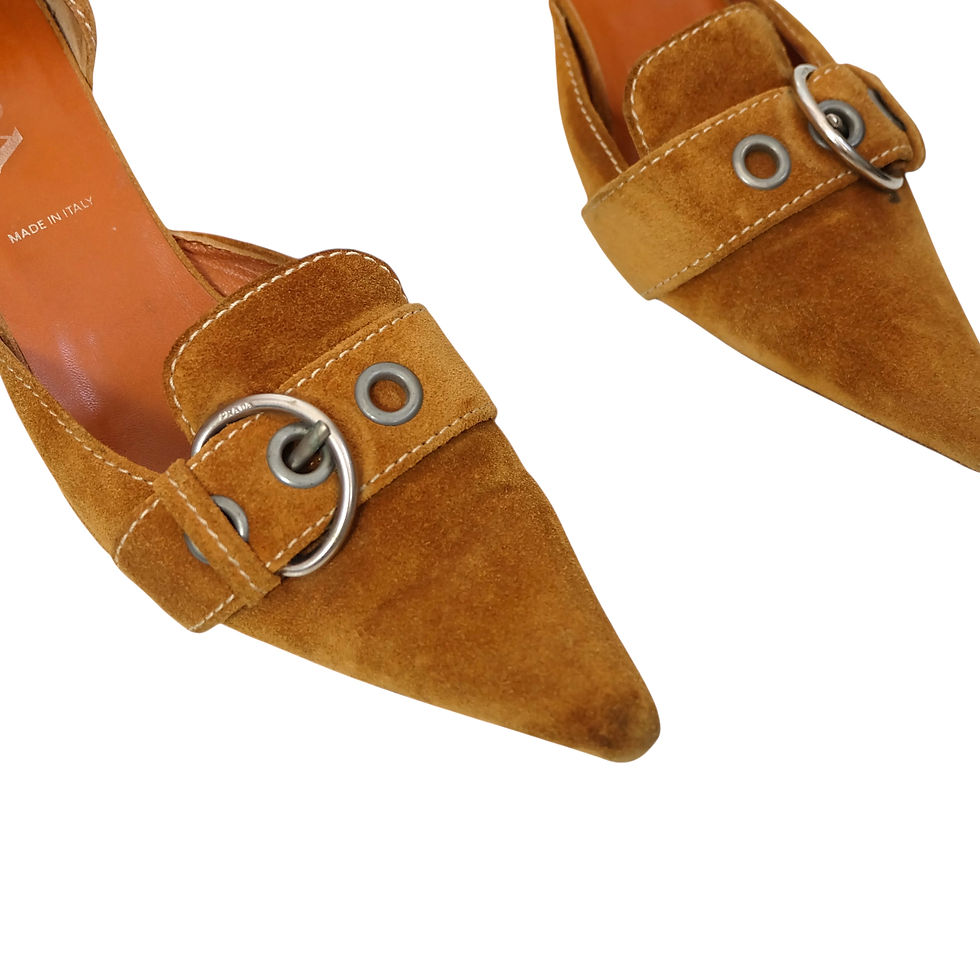 Thumbnail: 2002 'Prada' Buckle Heels