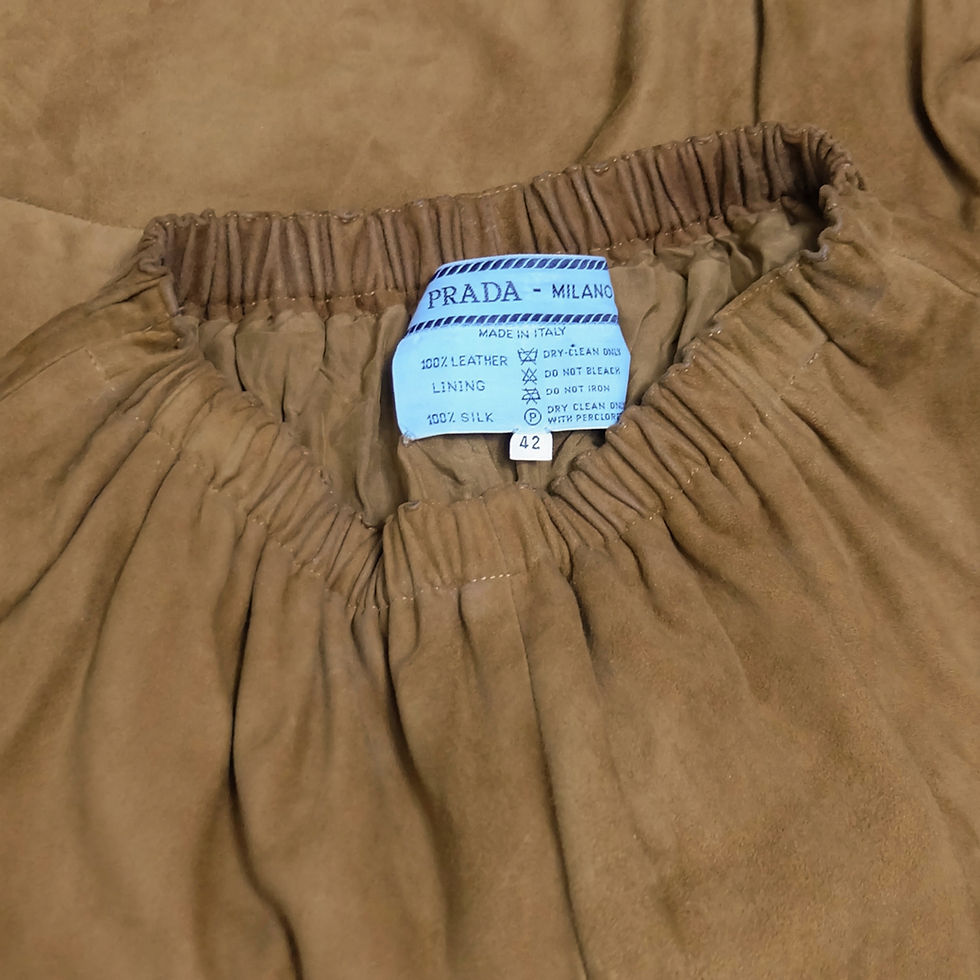 Thumbnail: 1993 'Prada' Suede Trousers