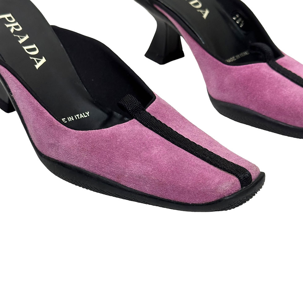 Thumbnail: 1999 'Prada' Pink Mules