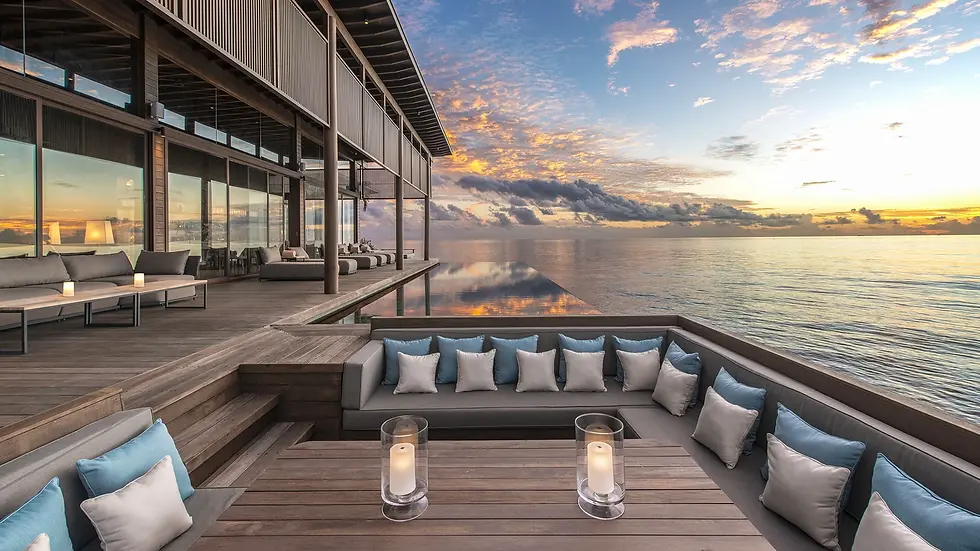 Park Hyatt Maldives Hadahaa sunset