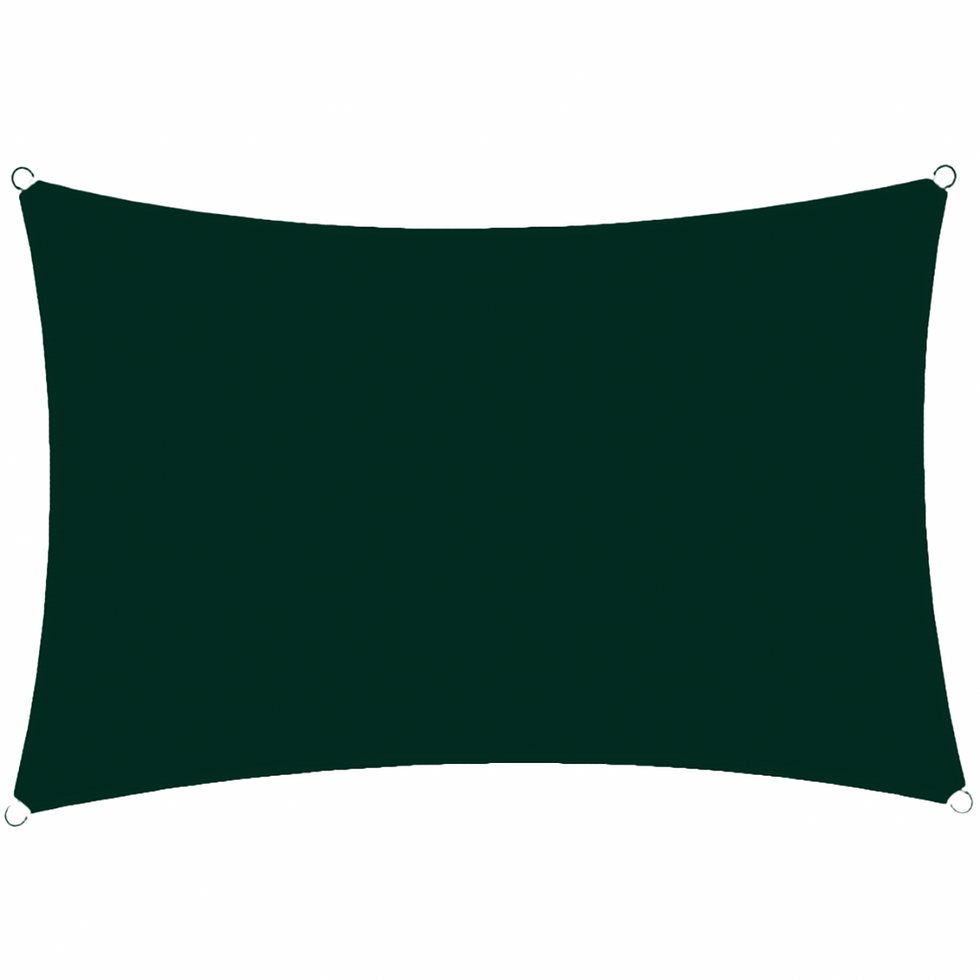 Miniatura: Toldo vela sombreadora rectangular 6x4 (Colores)