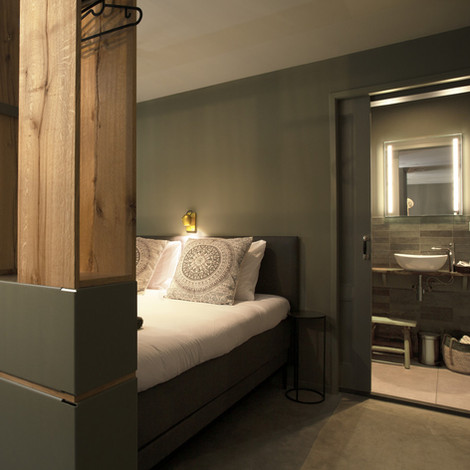 Hotelkamer B&B logies interieur ontwerp architectuur