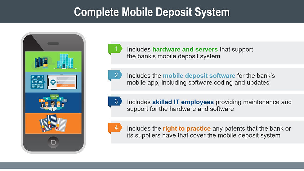 MOBILE DEPOSIT SYSTEM