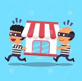 How to (not) steal a building