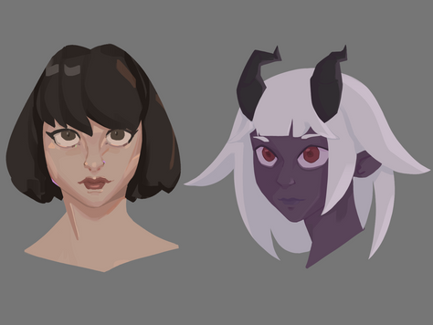 Dungeons and Dragons Character Portraits