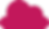 Pink cloud icon
