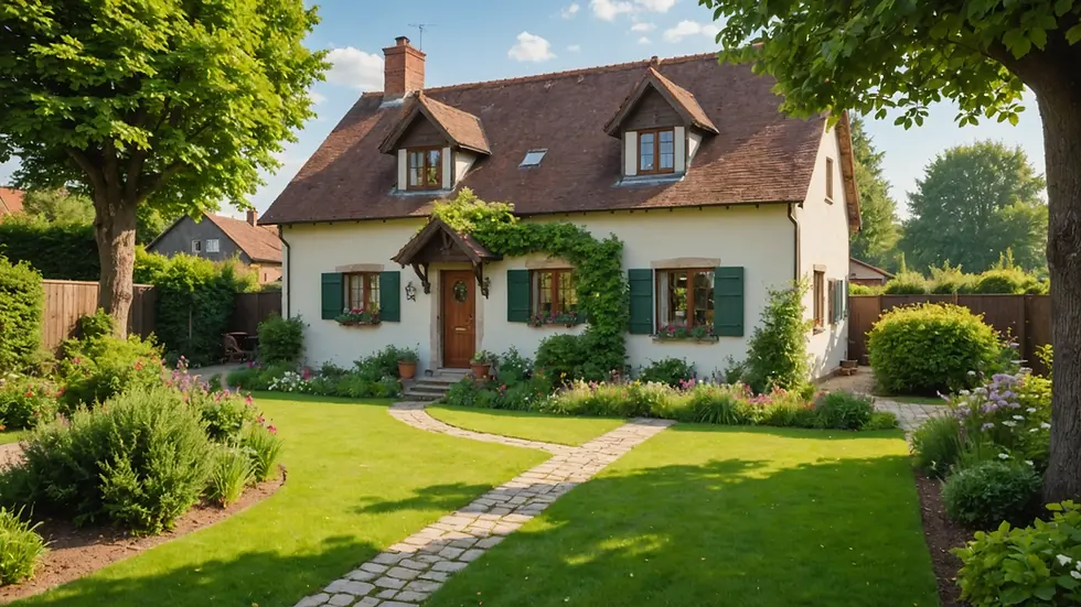 A charming cottage image
