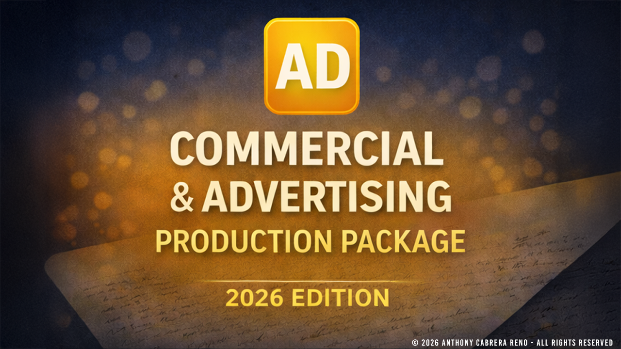 ACR Production Legal Suite - Commercial & Advertising Production Package