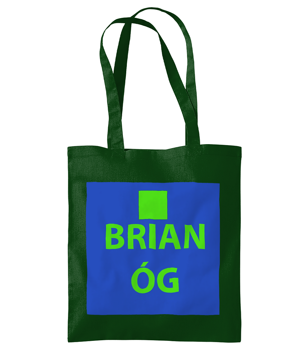 Thumbnail: Westford Mill Promo Shoulder Tote Bag Brian Og Logo