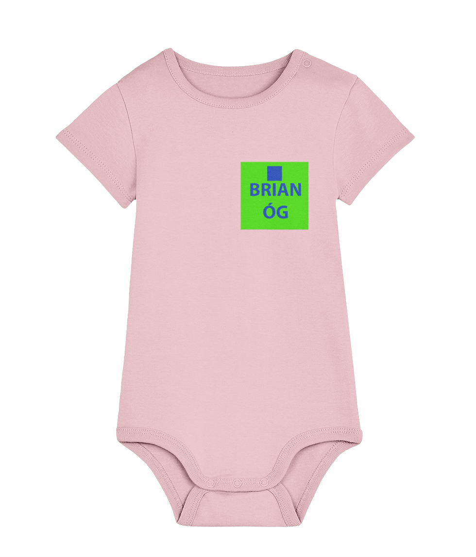 Thumbnail: Baby Bodysuit Brian Og Logo Brian Og Logo Inverse