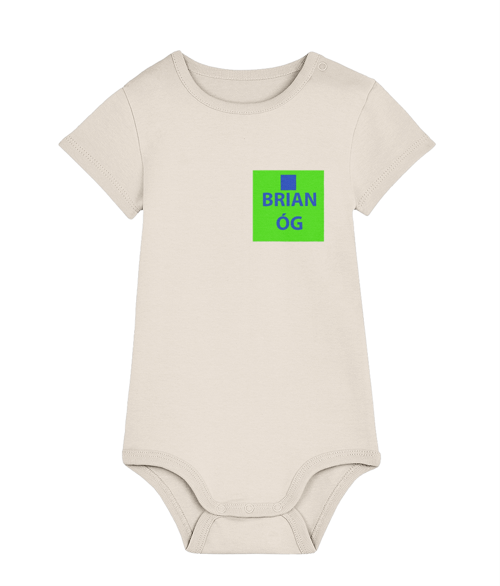 Thumbnail: Baby Bodysuit Brian Og Logo Brian Og Logo Inverse