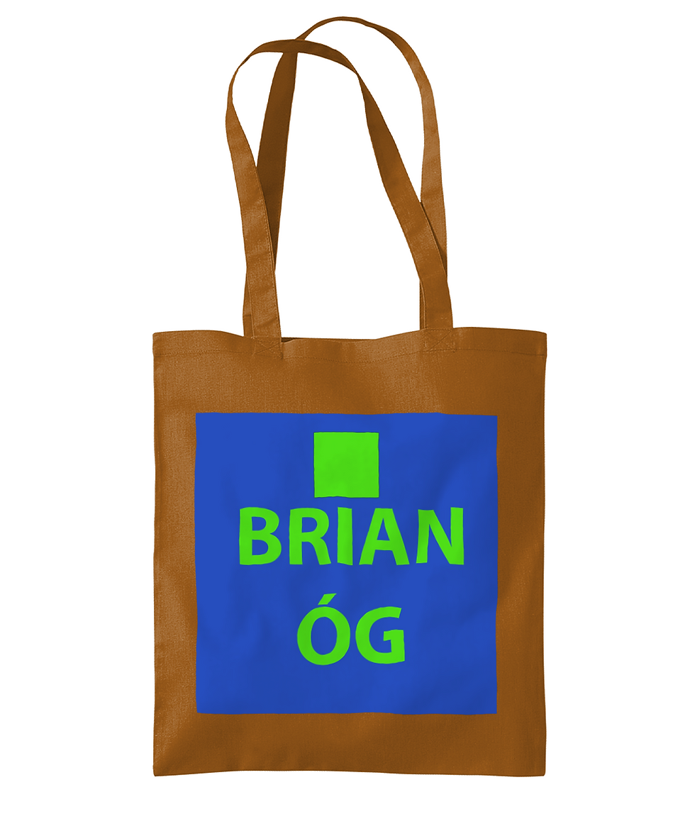 Thumbnail: Westford Mill Promo Shoulder Tote Bag Brian Og Logo