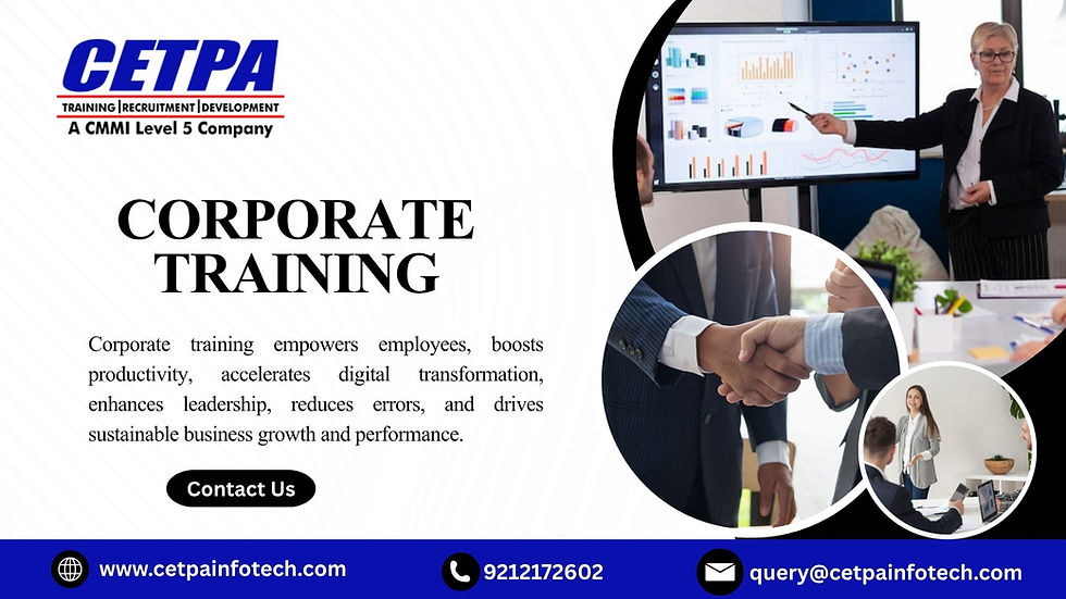 Corporate Training in Bangalore Building a Future-Ready Workforce
