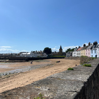 Billow Ness Beach, Anstruther, Scozia