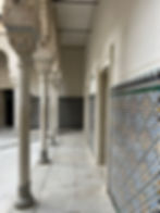 Il Cortile dei Leoni, Rocchetta Mattei