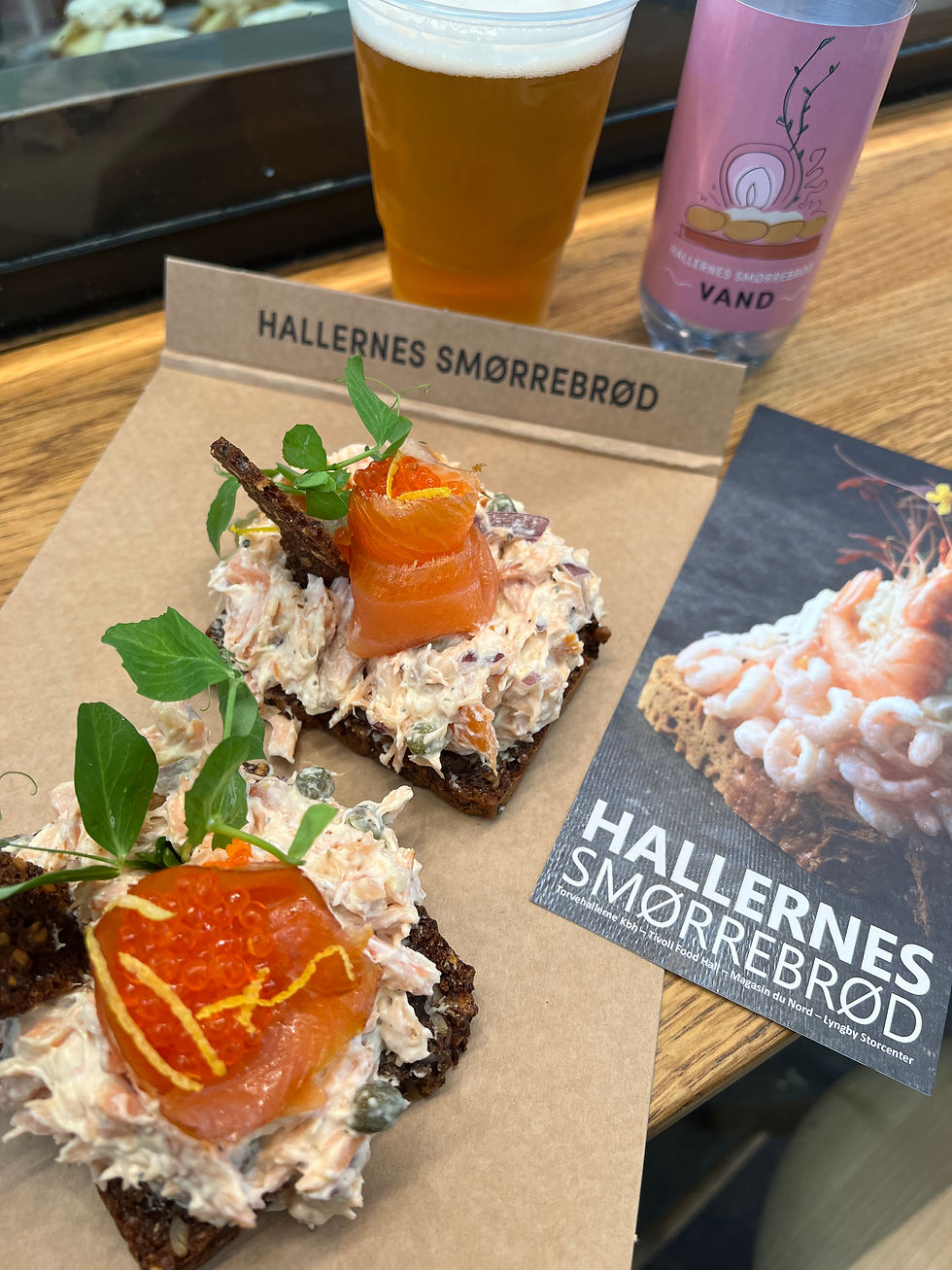Hallernes Smørrebrød, Torvehallerne, Copenaghen, Danimarca