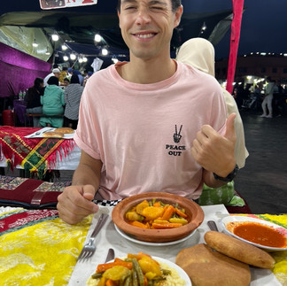 Street food in Jemaa el-Fna, Marrakech