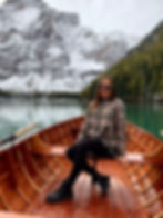 Canoa al Lago di Braies, Dolomiti, Trentino Alto Adige