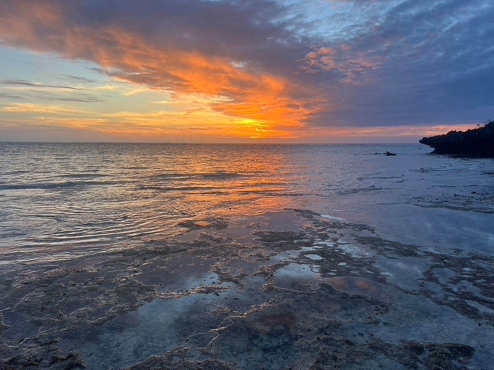 Tramonto a Ikizu Beach, Miyakohima