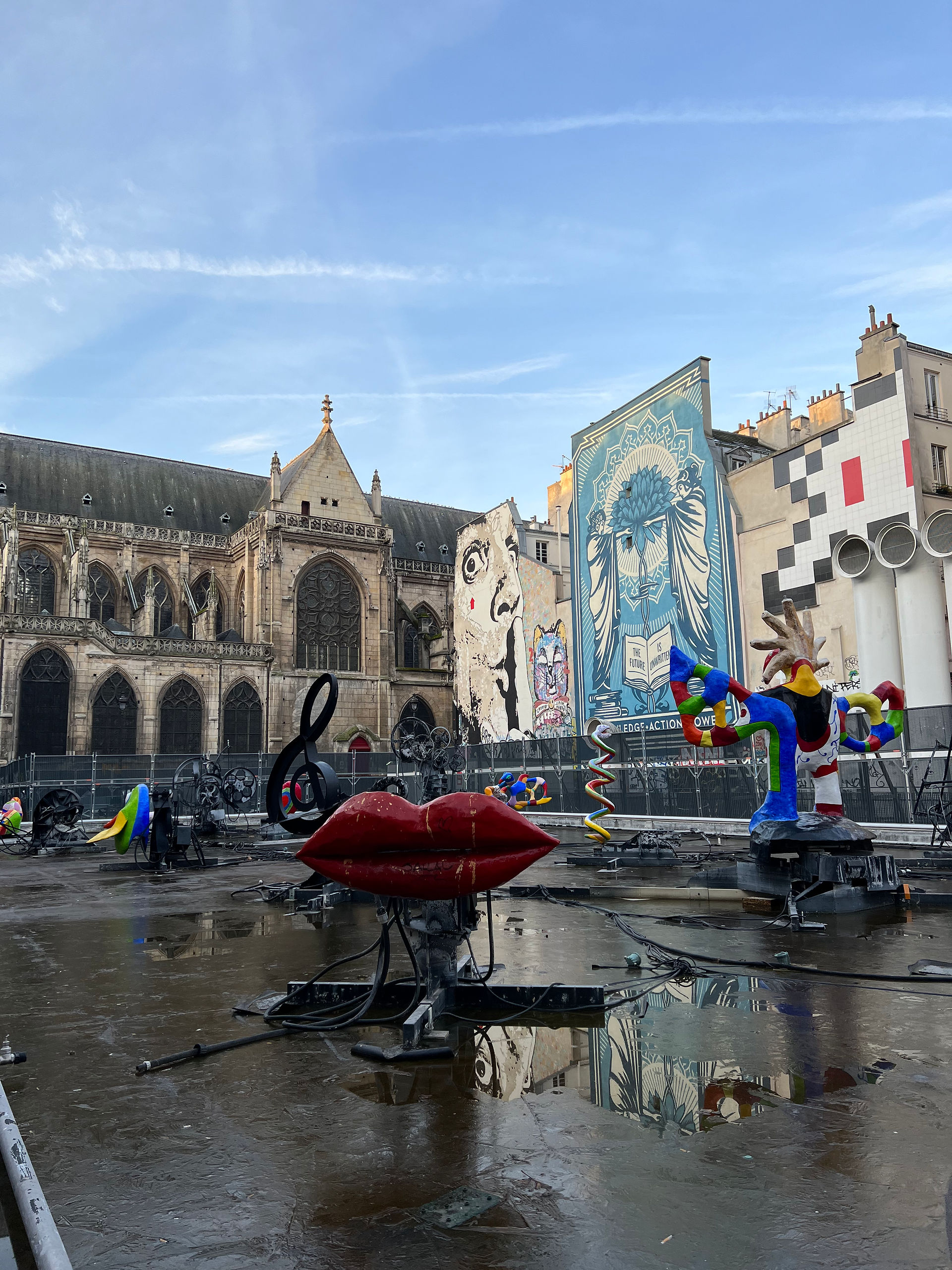 Fontana Stravinsky, Parigi