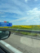 On the road in Alsazia
